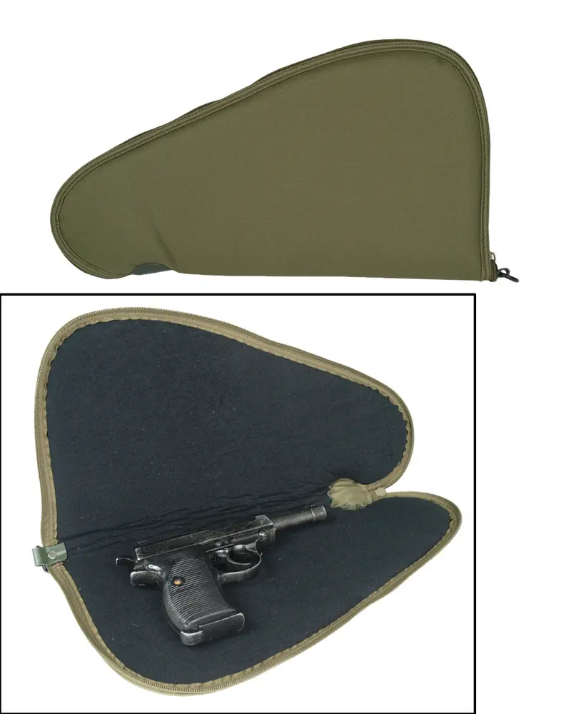 Mil-Tec Pistol Case Large Oliva - Funda Táctica Militar para Pistola