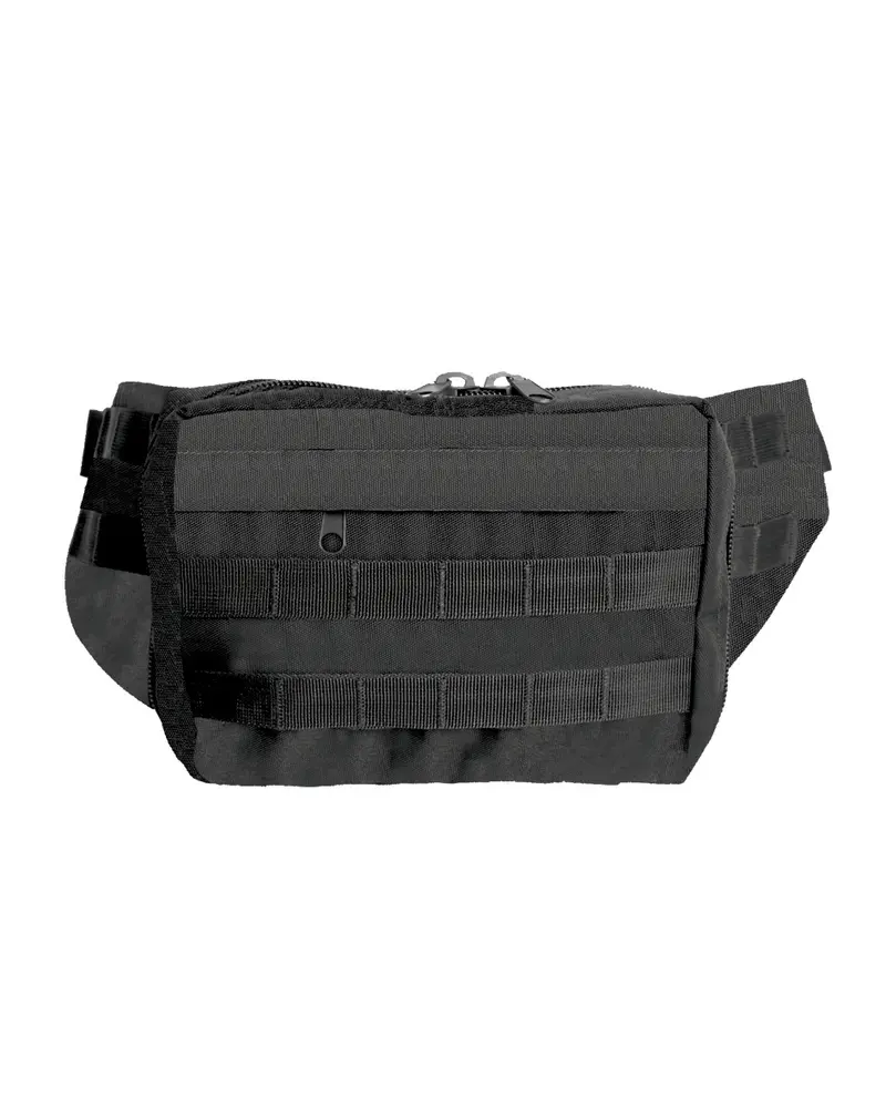 Mil-Tec Pistolen Hip Bag Riñonera Táctica Negra para Pistola