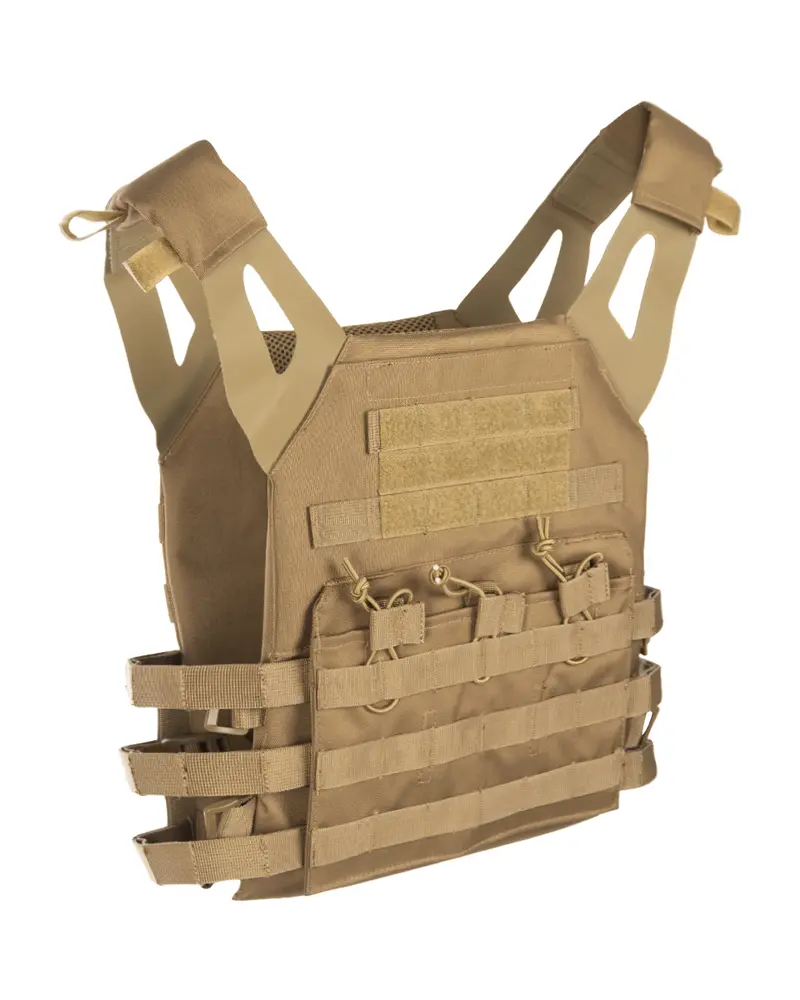 Mil-Tec Plate Carrier Weste Gen.II Coyote - Chaleco Portaplacas Táctico Modular