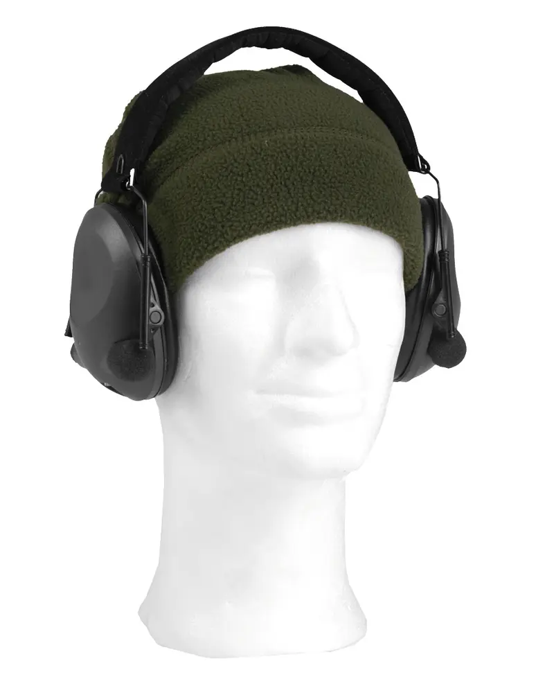 Mil-Tec Plus EED Protectores Auditivos Activos Electrónicos - Negro