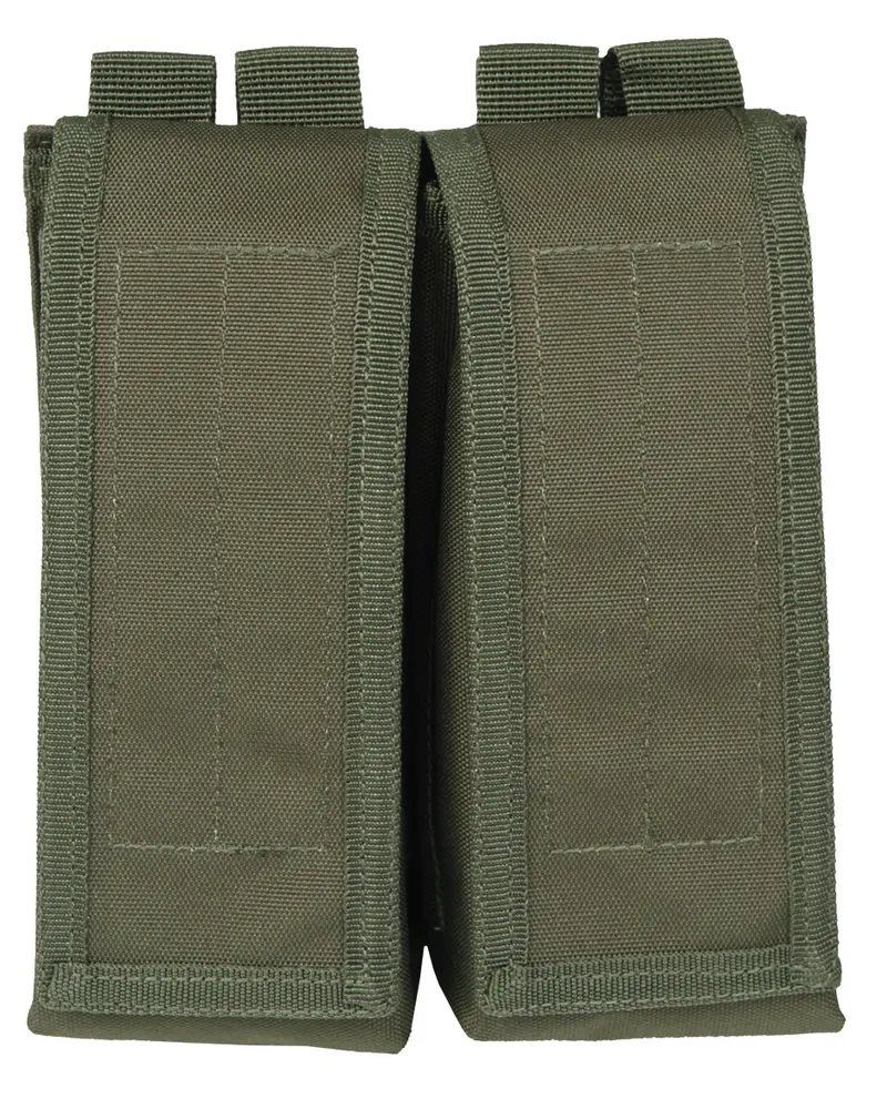 Mil-Tec Portacargadores Doble AK47 Táctico Oliva - Funda Militar Resistente