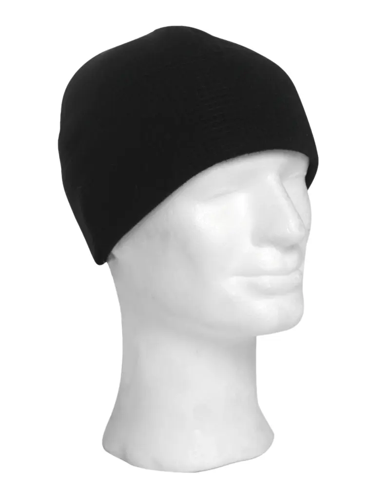 Mil-Tec Quick Dry Cap Schwarz - Gorra Táctica de Secado Rápido Negro