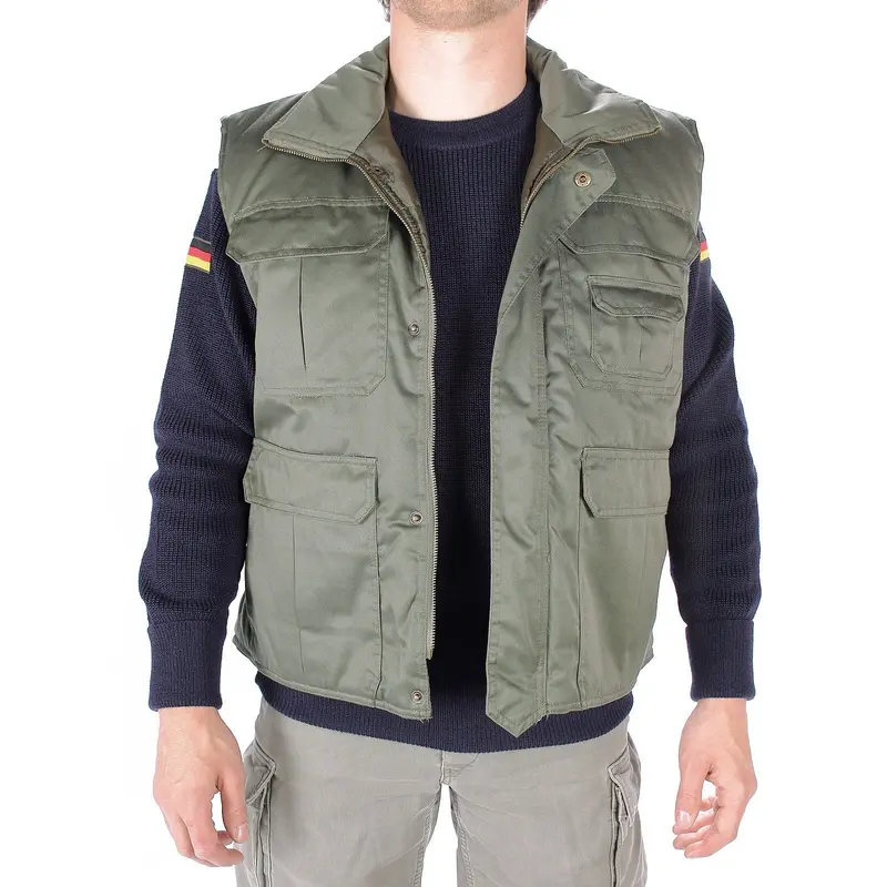 Mil-Tec Ranger Chaleco Táctico Acolchado Verde Oliva