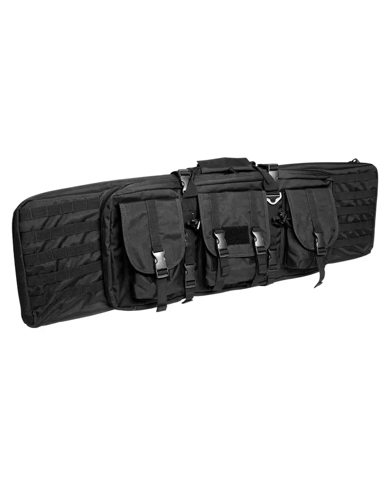 Mil-Tec Rifle Case Large Schwarz - Funda Rígida para Rifles de Gran Tamaño