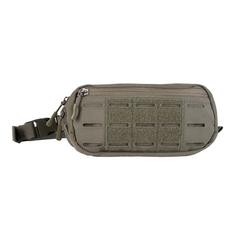 Mil-Tec Riñonera Táctica Laser Cut Oliva - Bolsa de Cintura Militar