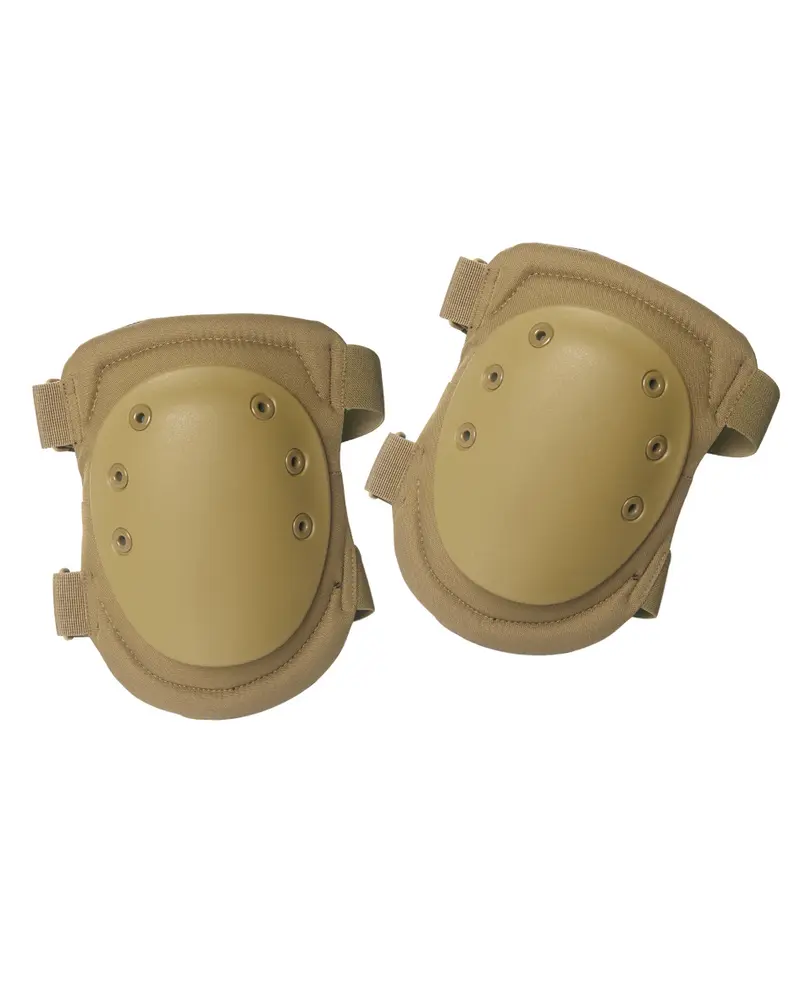 Mil-Tec Rodilleras Tácticas Coyote - Protección Profesional Unisex Beige