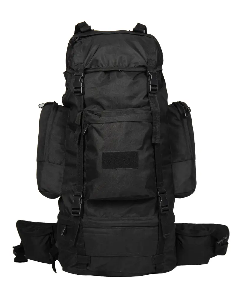 Mil-Tec Rucksack Ranger 75L - Mochila Táctica Militar Negro