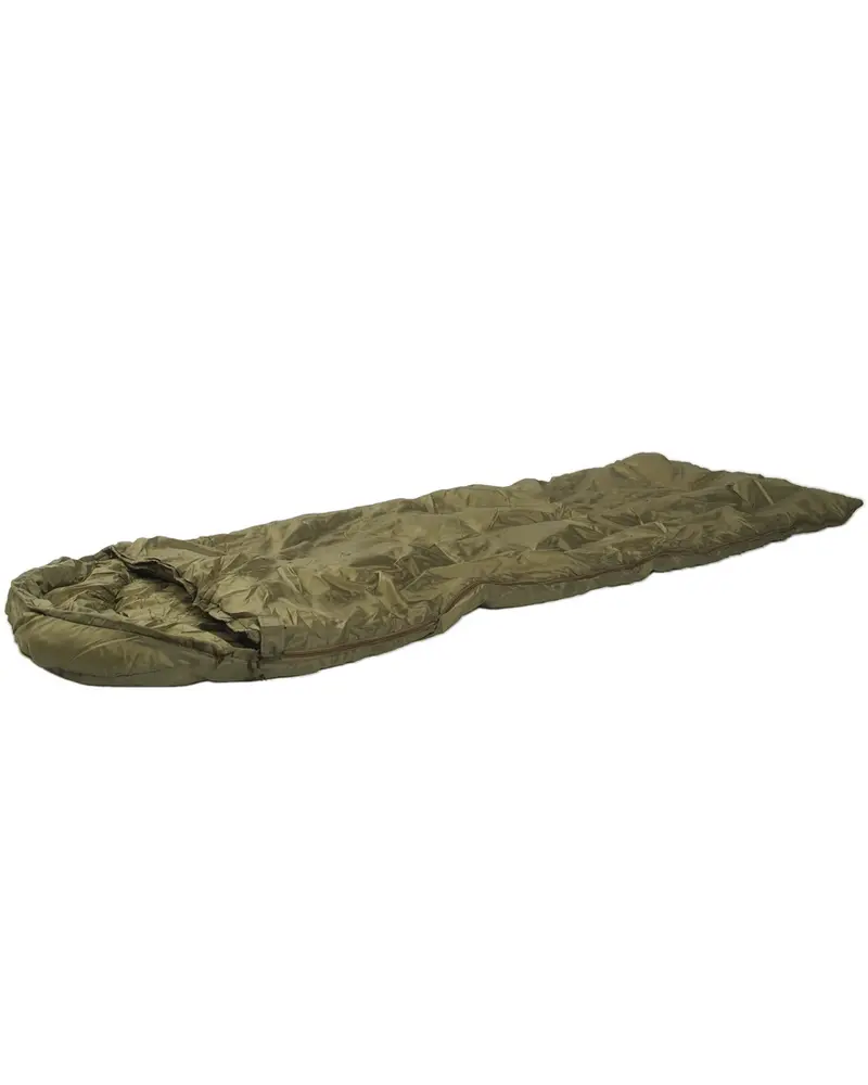 Mil-Tec Saco de Dormir Traveller Tipo Edredón 200g - Color Oliva Militar