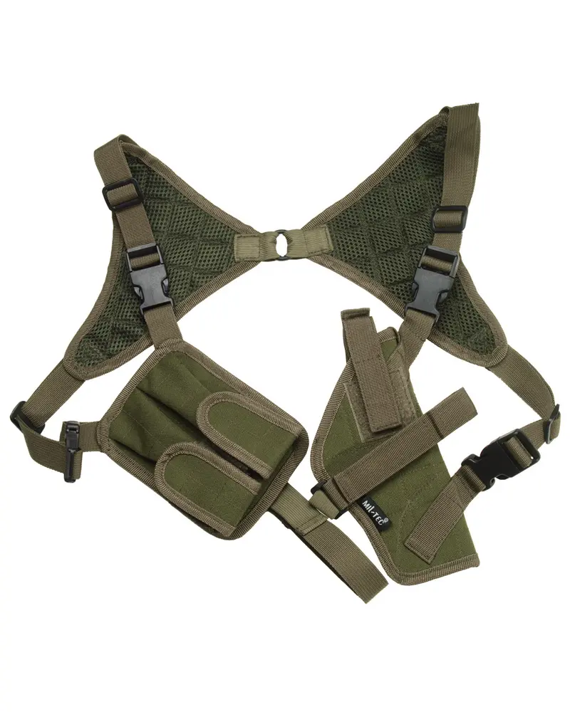 Mil-Tec Schulterholster Oliv - Funda Táctica de Hombro Militar