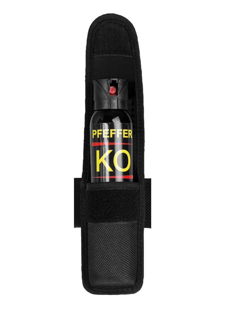 Mil-Tec SEC CS-Spray Tasche 100ML - Spray de Defensa Personal con Funda