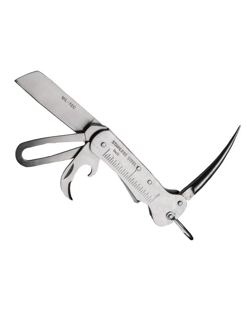 Mil-Tec Seglermesser Marlspieker Matt - Navaja Marinera Profesional con Acabado Mate