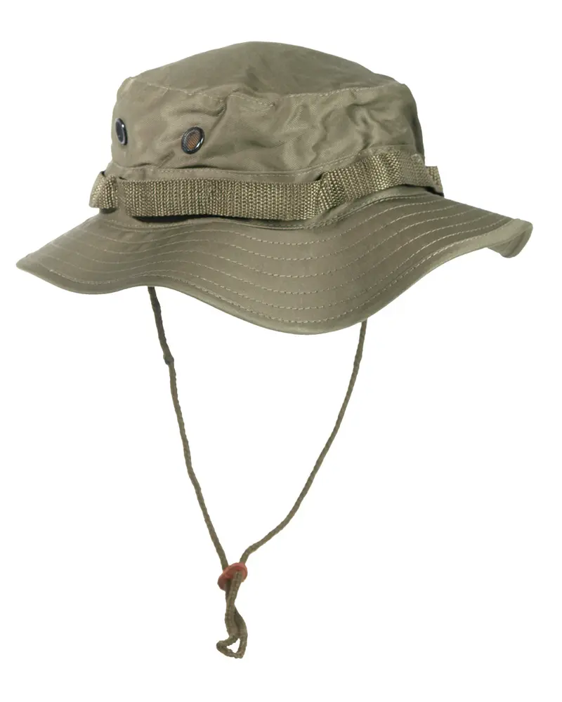 Mil-Tec Sombrero de Jungla US Tipo Oliva - Gorro Táctico Militar