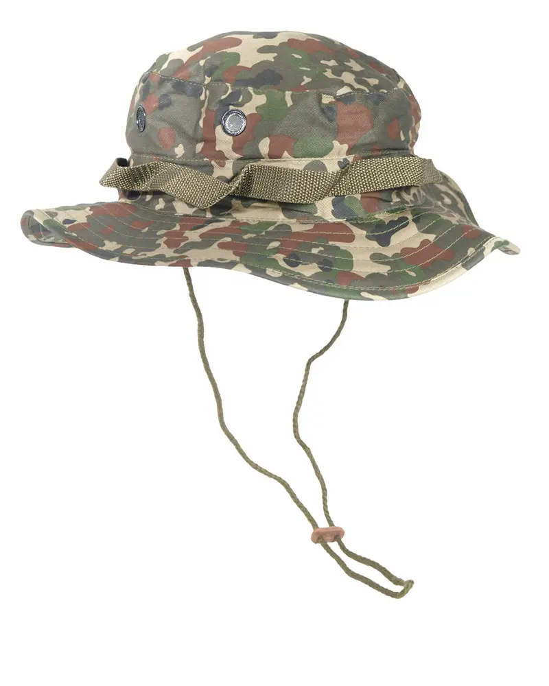 Mil-Tec Sombrero Militar Flecktarn - Gorro Selva Alemán Camuflaje