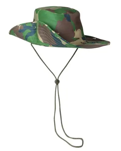 Mil-Tec Sombrero Táctico Hombre - Protección Solar UV Ala Ancha Estilo Militar