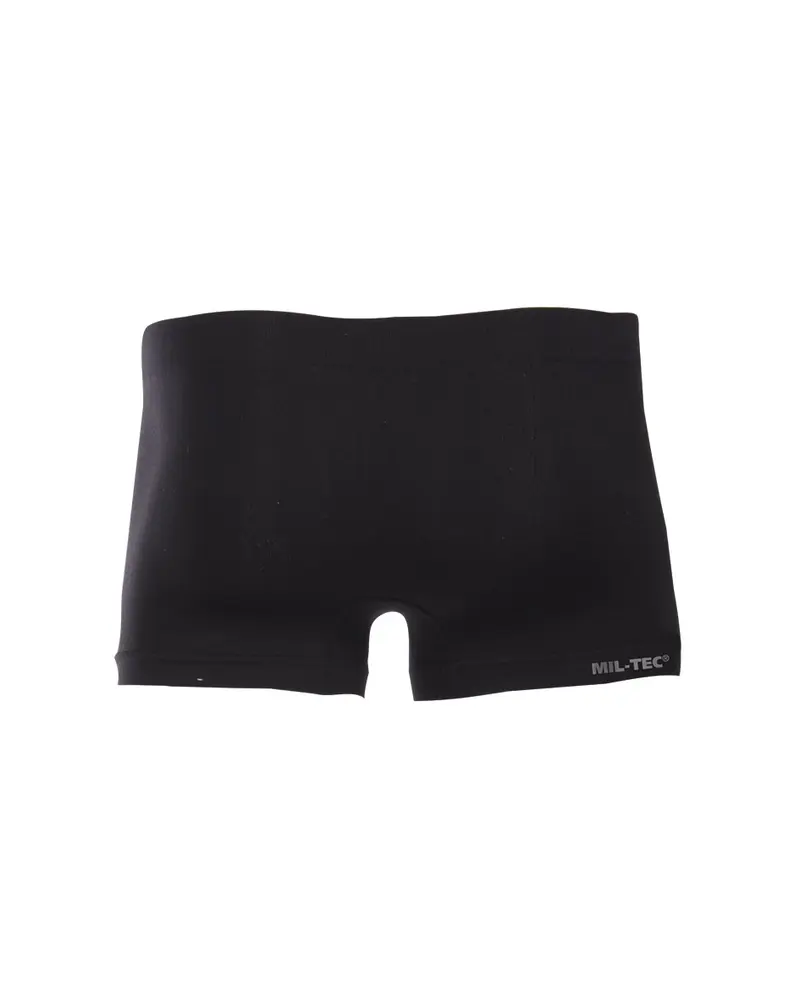 Mil-Tec Sports Boxer Corto Negro - Ropa Interior Táctica Deportiva