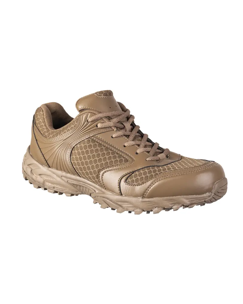 Mil-Tec Sportschuhe Gelände BW Style Coyote - Botas Tácticas Militares Todo Terreno