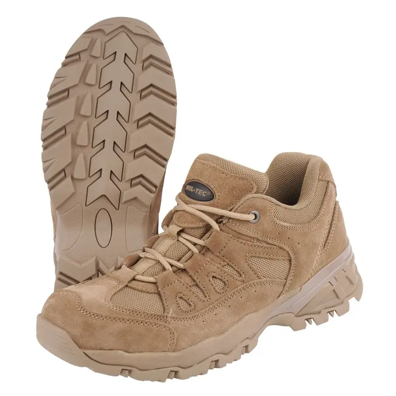 Mil-Tec Squad Schuhe Botas Tácticas 2,5 Pulgadas Color Coyote
