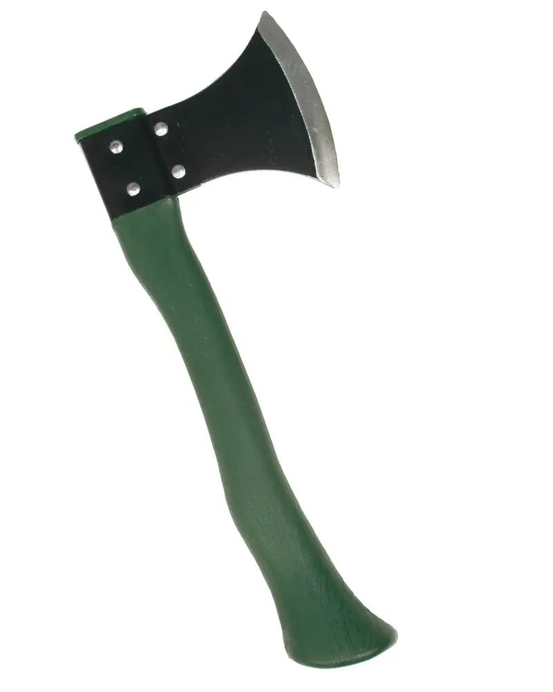 Mil-Tec Survival Beil Oliv - Hacha de Supervivencia Táctica Verde Militar