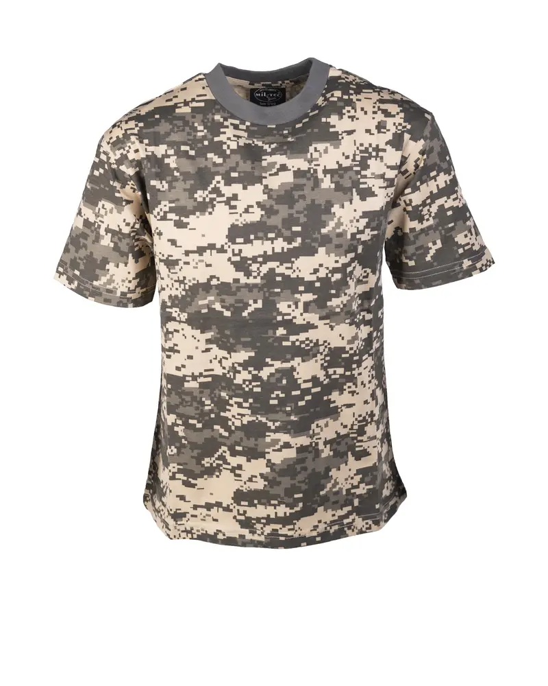 Mil-Tec T-Shirt Kids AT-Digital - Camiseta Infantil Camuflaje Digital