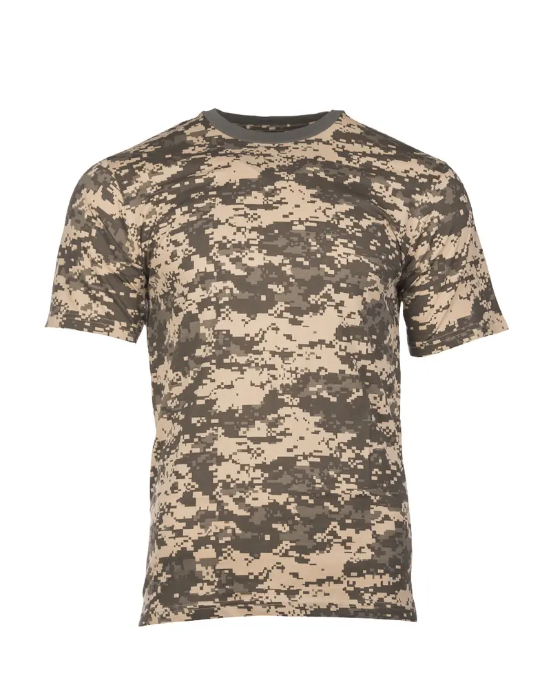 Mil-Tec T-Shirt Tarn AT-Digital - Camiseta Táctica Camuflaje Militar
