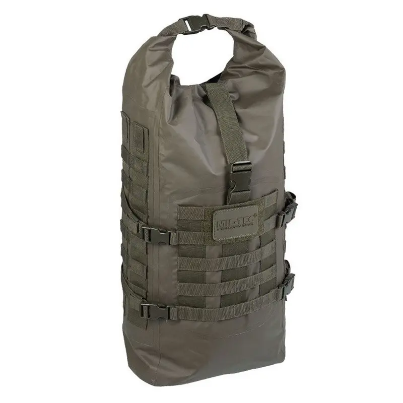 Mil-Tec Tactical Backpack Seals Dry-Bag Oliv - Mochila Táctica Impermeable