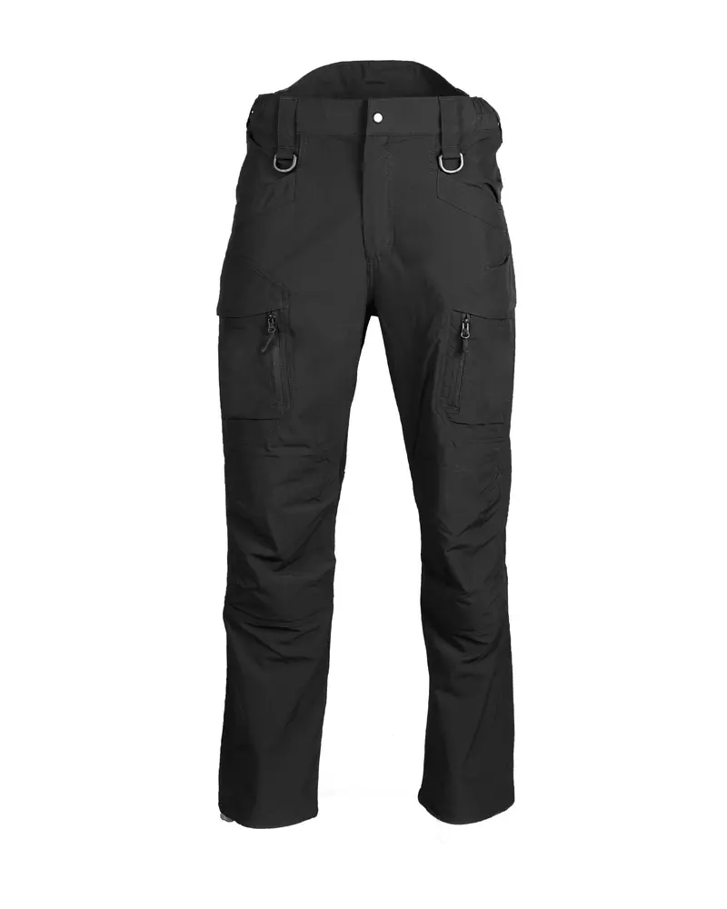 Mil-Tec Tactical Hose Assault Negro - Pantalón Táctico Resistente para Trabajo y Actividades Outdoor