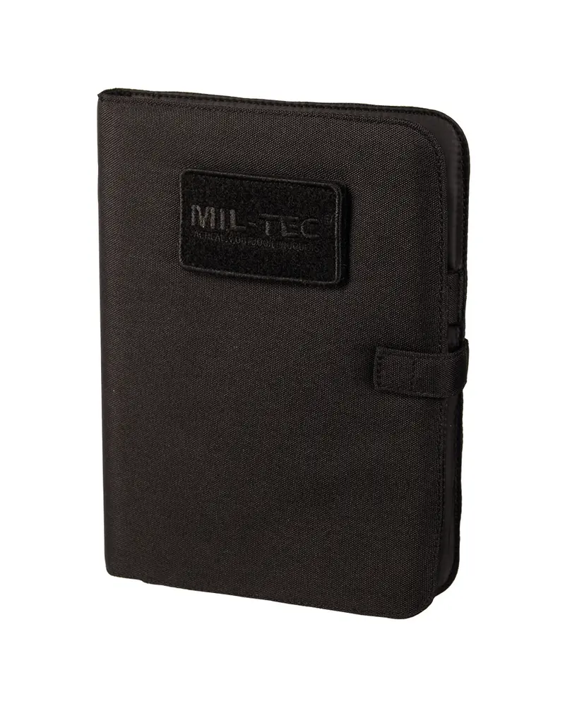 Mil-Tec Tactical Notebook Medium Negro - Cuaderno Táctico Resistente
