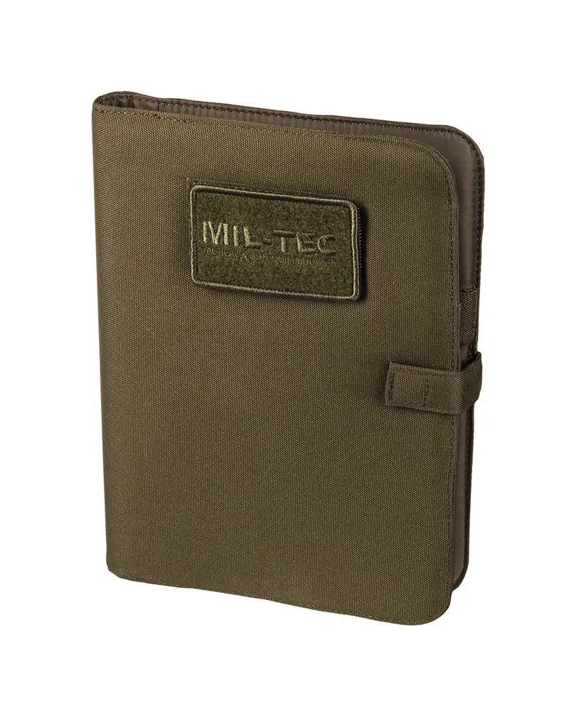 Mil-Tec Tactical Notebook Medium Oliva - Cuaderno Táctico Resistente
