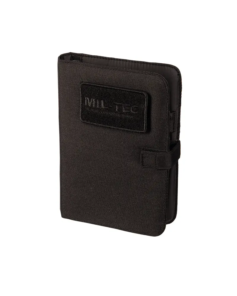 Mil-Tec Tactical Notebook Small Negro - Libreta Táctica Resistente