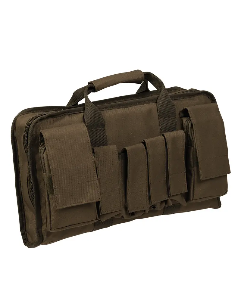 Mil-Tec Tactical Pistol Case Large Oliva - Funda Táctica Resistente para Pistolas