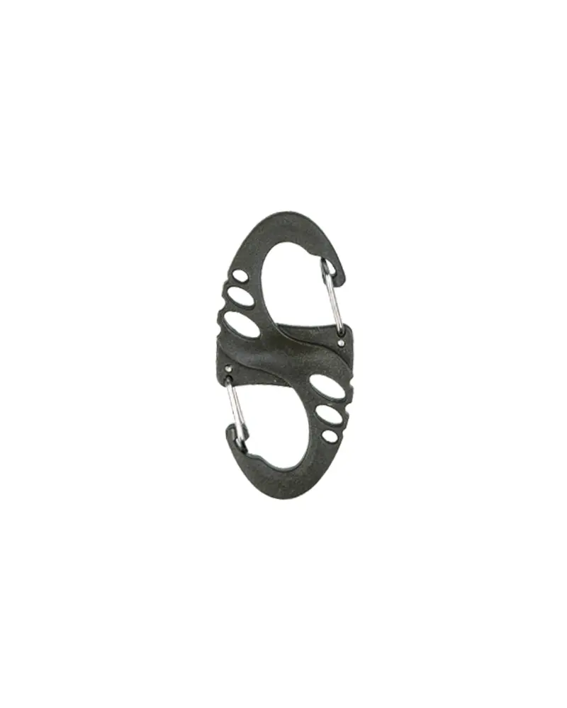 Mil-Tec Tactical S-Hook Oliv - Mosquetón Táctico Militar Verde Oliva