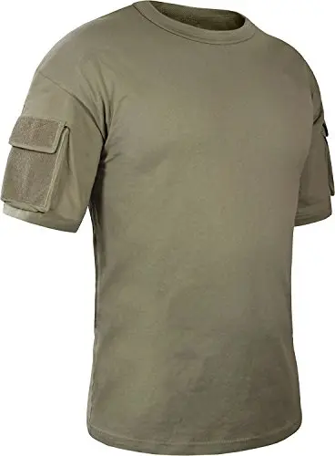 Mil-Tec Tactical T-Shirt Oliv - Camiseta Táctica Militar Verde Oliva