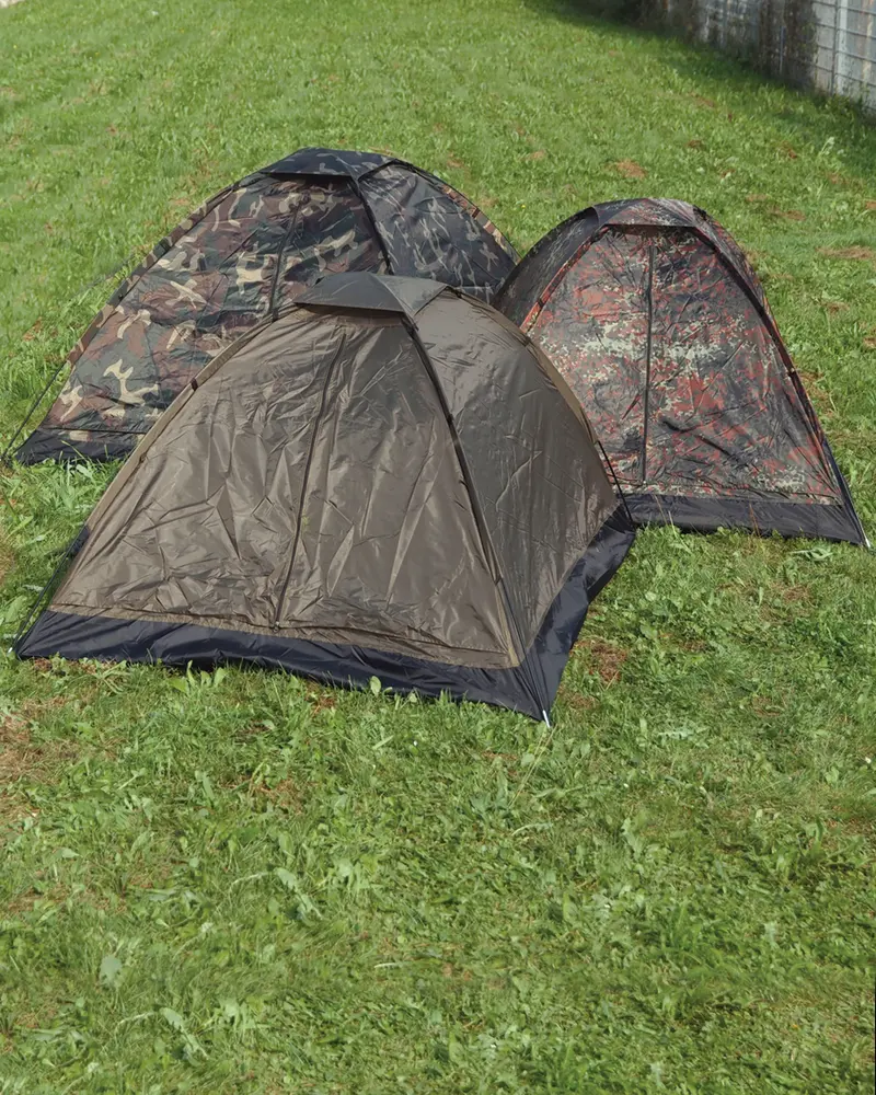Mil-Tec Tienda de Campaña Iglú Super Woodland - Tienda Militar 2 Personas Camuflaje