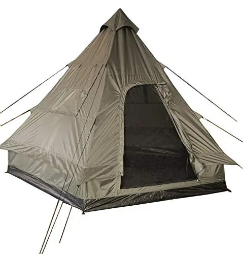 Mil-Tec Tipi Tienda piramidal, Unisex-Adulto, Multicolor, Talla única