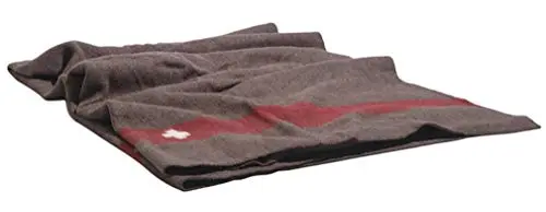 Mil-Tec Unisex – Adultos 91441670 – Manta de Lana, marrón, 200 x 140 cm
