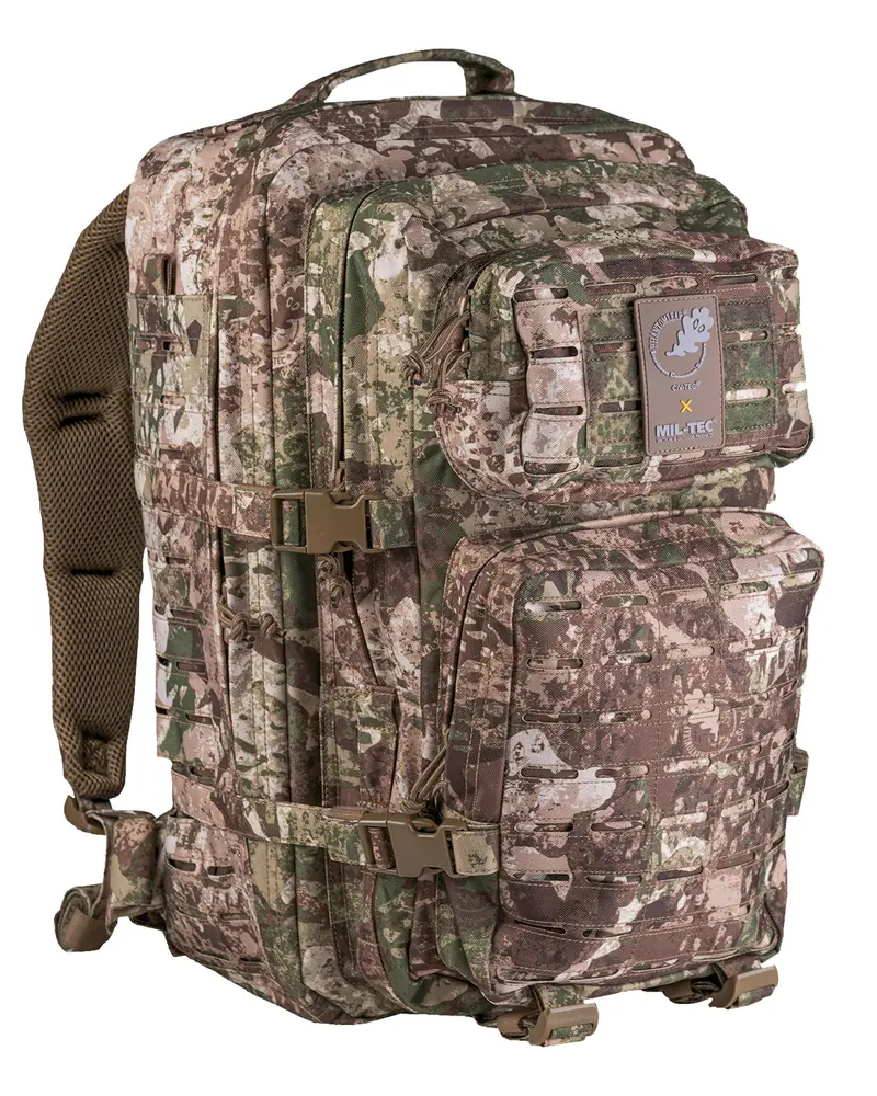 Mil-Tec US Assault Pack LG Laser Cut WASP I Z2 - Mochila Táctica Militar