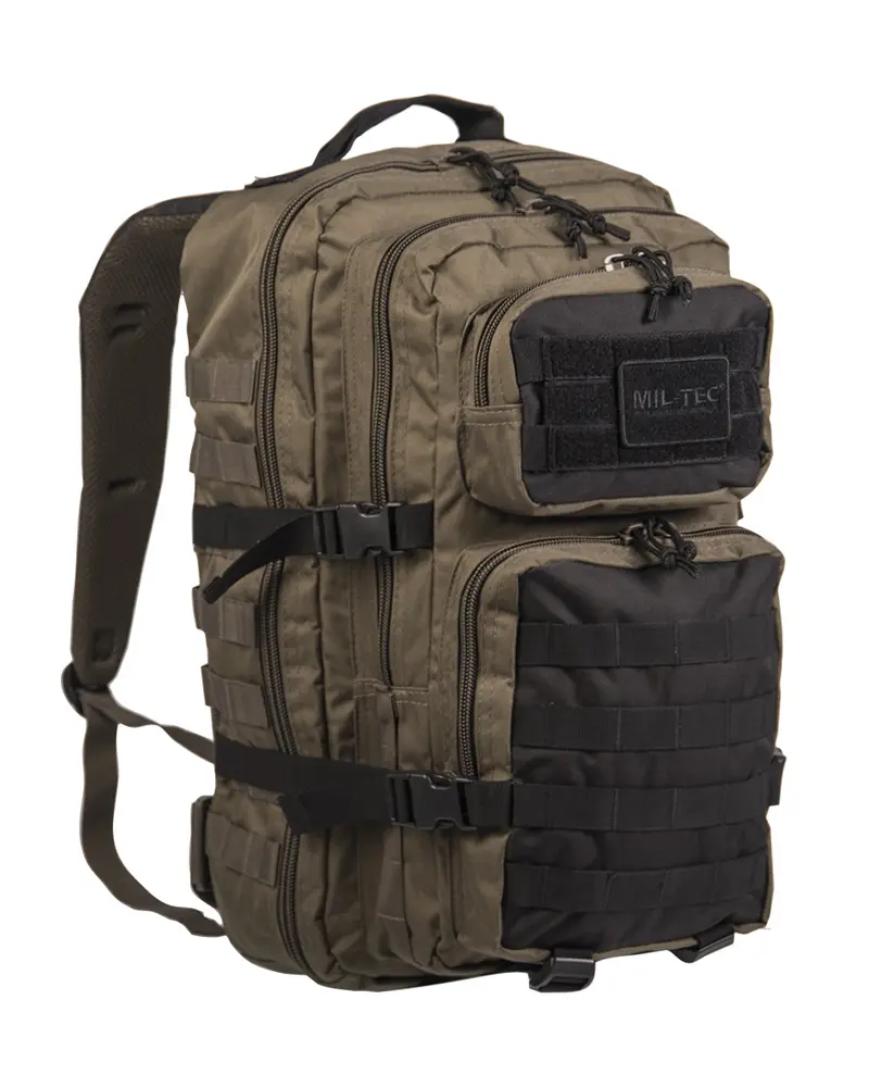 Mil-Tec US Assault Pack LG Mochila Táctica Ranger Green - Equipamiento Outdoor Profesional