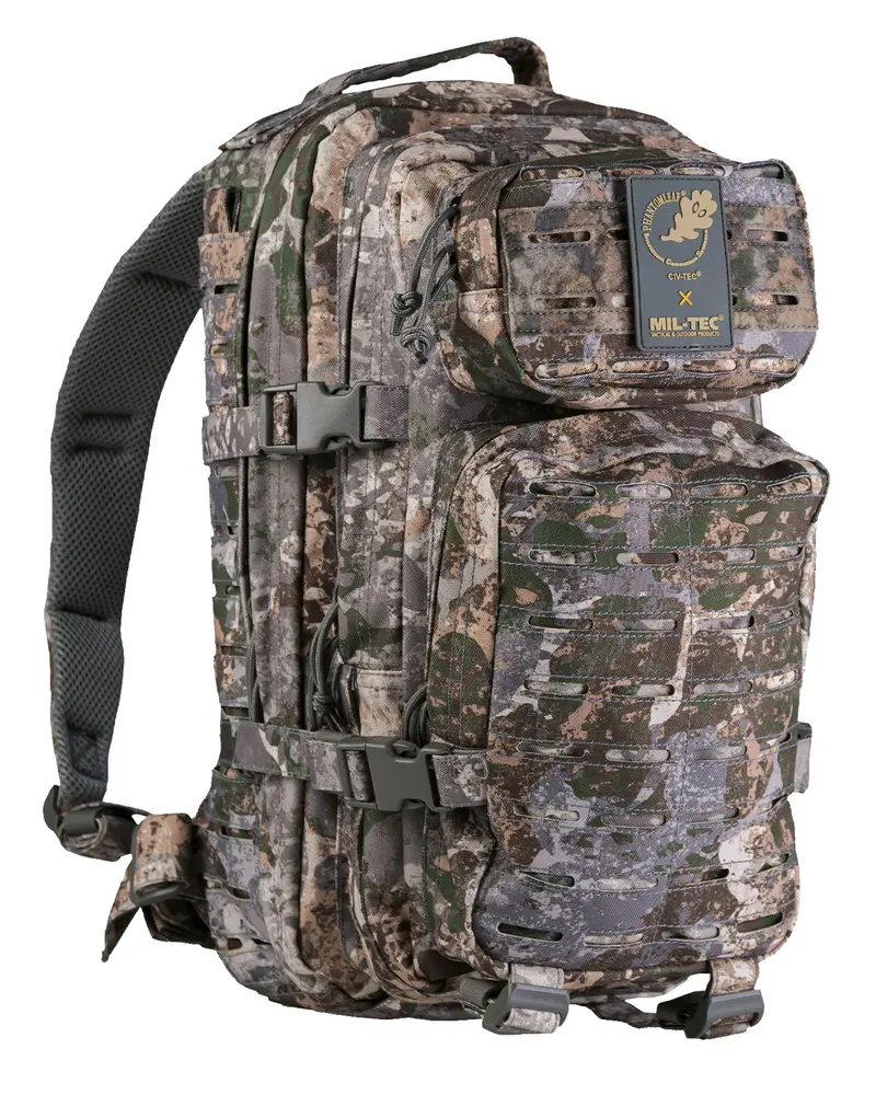 Mil-Tec US Assault Pack SM Laser Cut WASP I Z1B - Mochila Táctica Militar