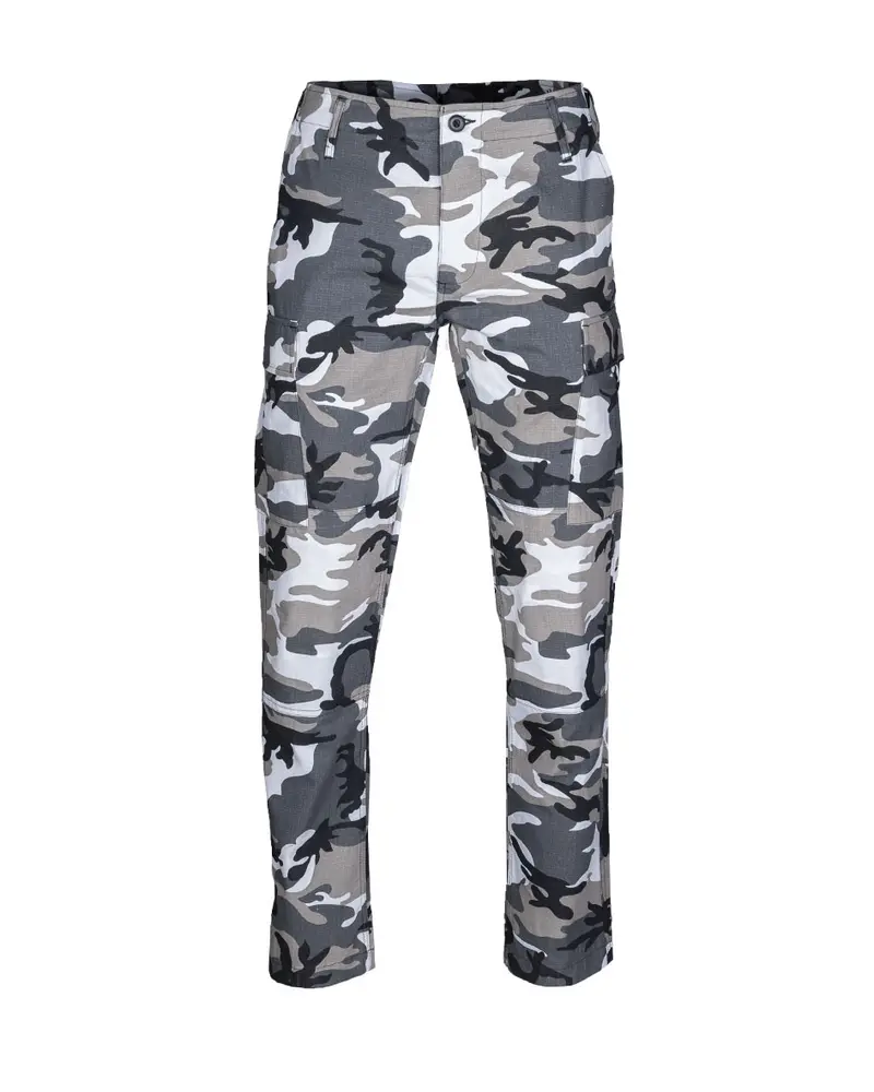 Mil-Tec US BDU Feldhose R/S Slim Fit Urban - Pantalón Militar Táctico