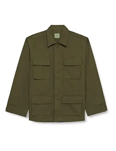 Mil-Tec US BDU Feldjacke R/S Oliv - Chaqueta Militar Táctica Verde Oliva