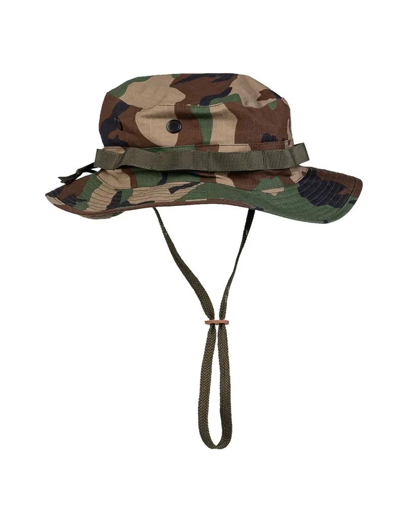 Mil-Tec US GI Dschungelhut Sombrero Militar Woodland Camuflaje Jungla