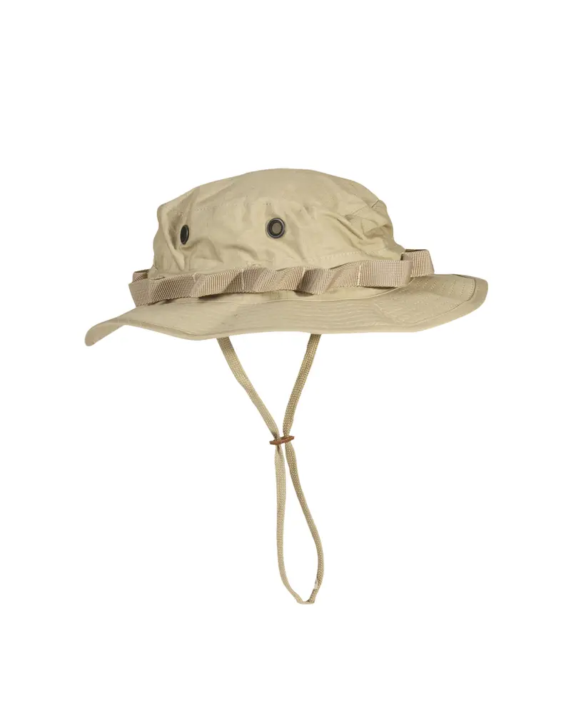 Mil-Tec US GI Jungle Hat Khaki - Sombrero Militar Táctico con Protección Solar