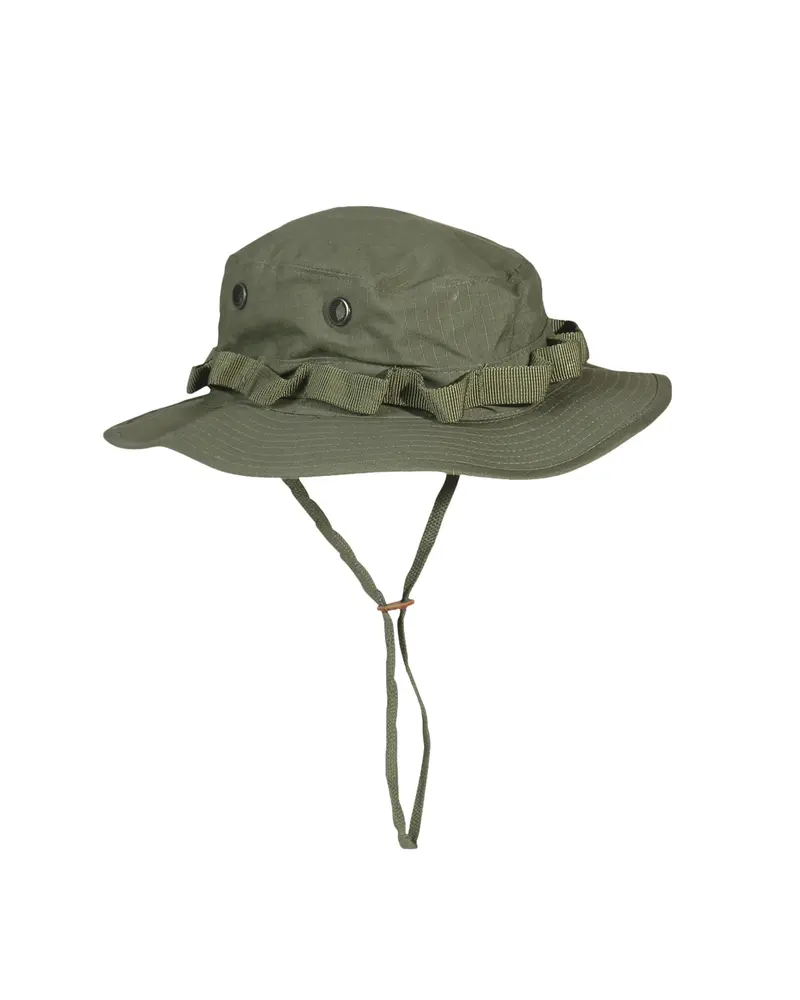 Mil-Tec US GI Sombrero Militar Jungla Oliva - Protección Solar Táctica
