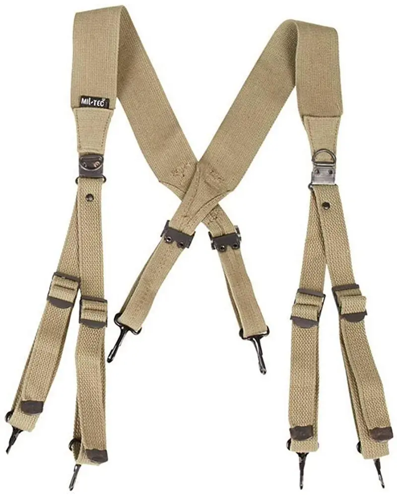 Mil-Tec US Koppeltragegestell M36 Khaki - Sistema de Transporte Militar Reproducción