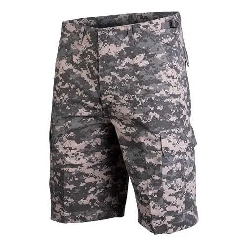 Mil-Tec US Lavados Ripstop Bermuda Pantalones Cortos AT-digital tamaño XXL