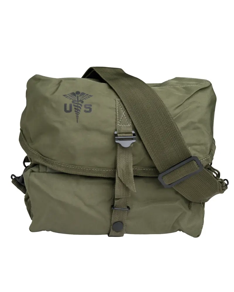 Mil-Tec US Medical Kit Bag M.Gurt Oliv - Botiquín Militar Táctico
