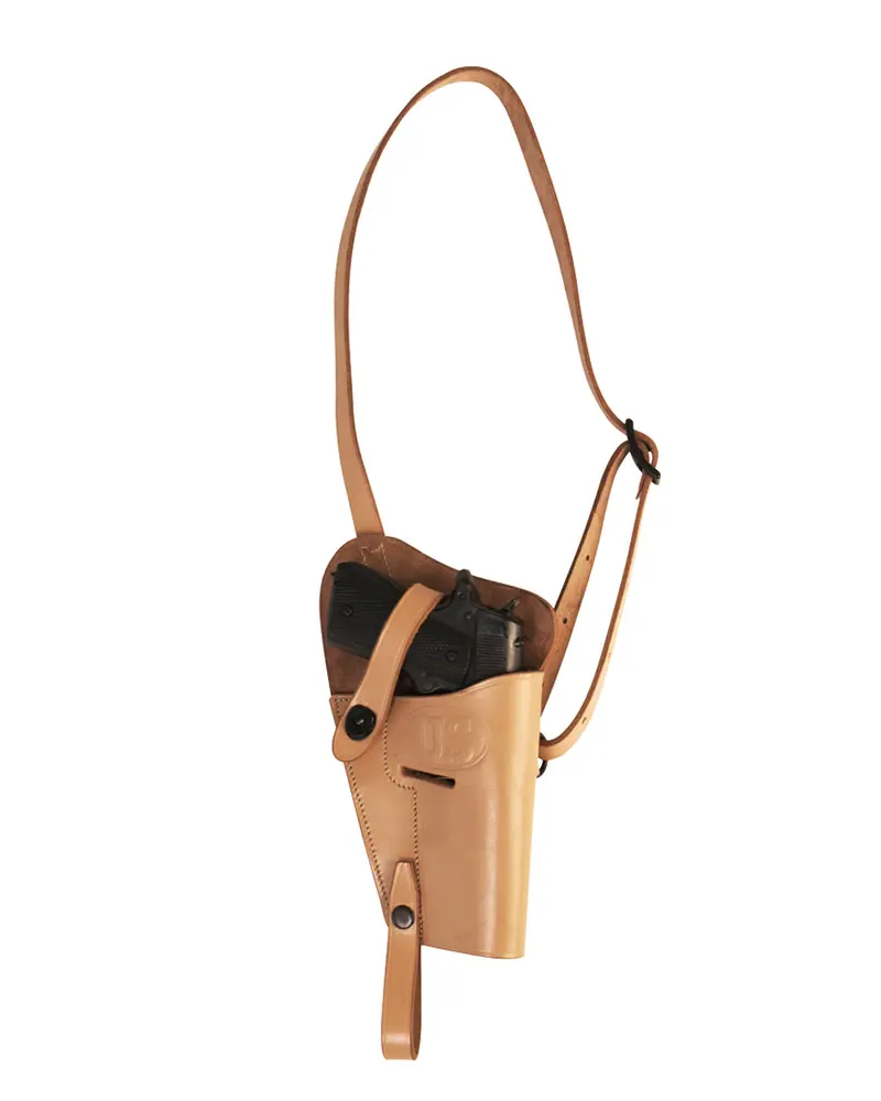 Mil-Tec US Schulterholster M3 Marrón - Funda de Hombro Táctica Militar Reproducción