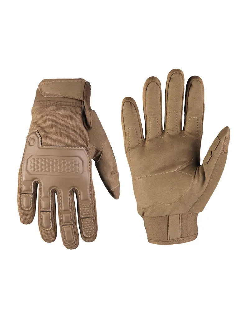 Mil-Tec Warrior Gloves Dark Coyote - Guantes Tácticos Profesionales