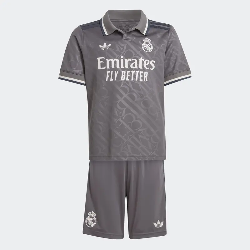 Minikit Niño Tercera Equipacion Real Madrid 24-25 adidas Performance