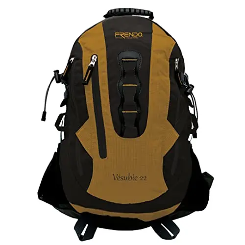Mochila de Senderismo FRENDO VESUBIE 22L Camel